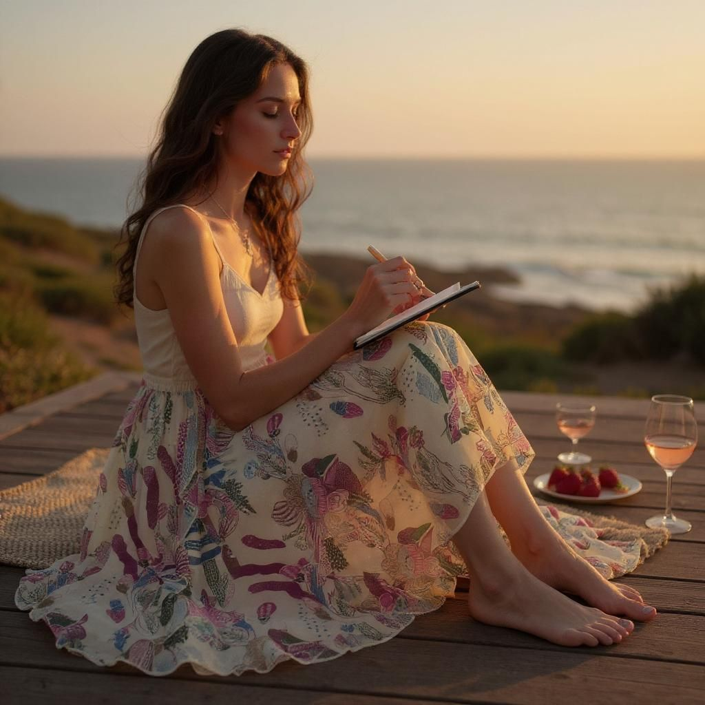Mermaid style skirt